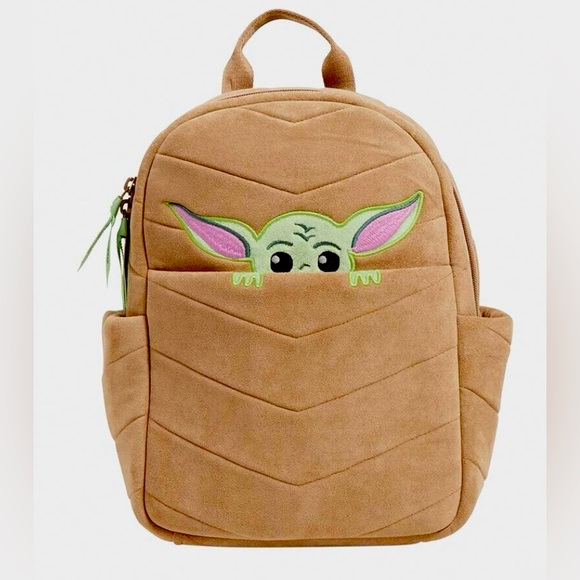 Vera Bradley Handbags - NWT Vera Bradley Star Wars Small Backpack Mandalorian Collection Grogu